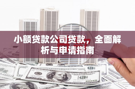 潢川小额贷款公司贷款，全面解析与申请指南