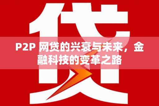 潢川P2P 网贷的兴衰与未来，金融科技的变革之路
