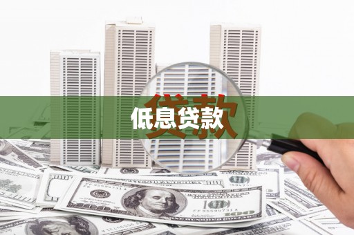 潢川低息贷款